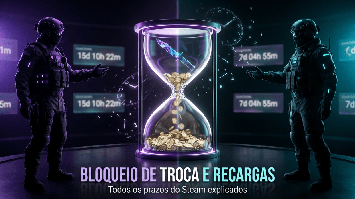 Trade Hold, Trade Ban e Cooldowns: Todos os Prazos da Steam Explicados